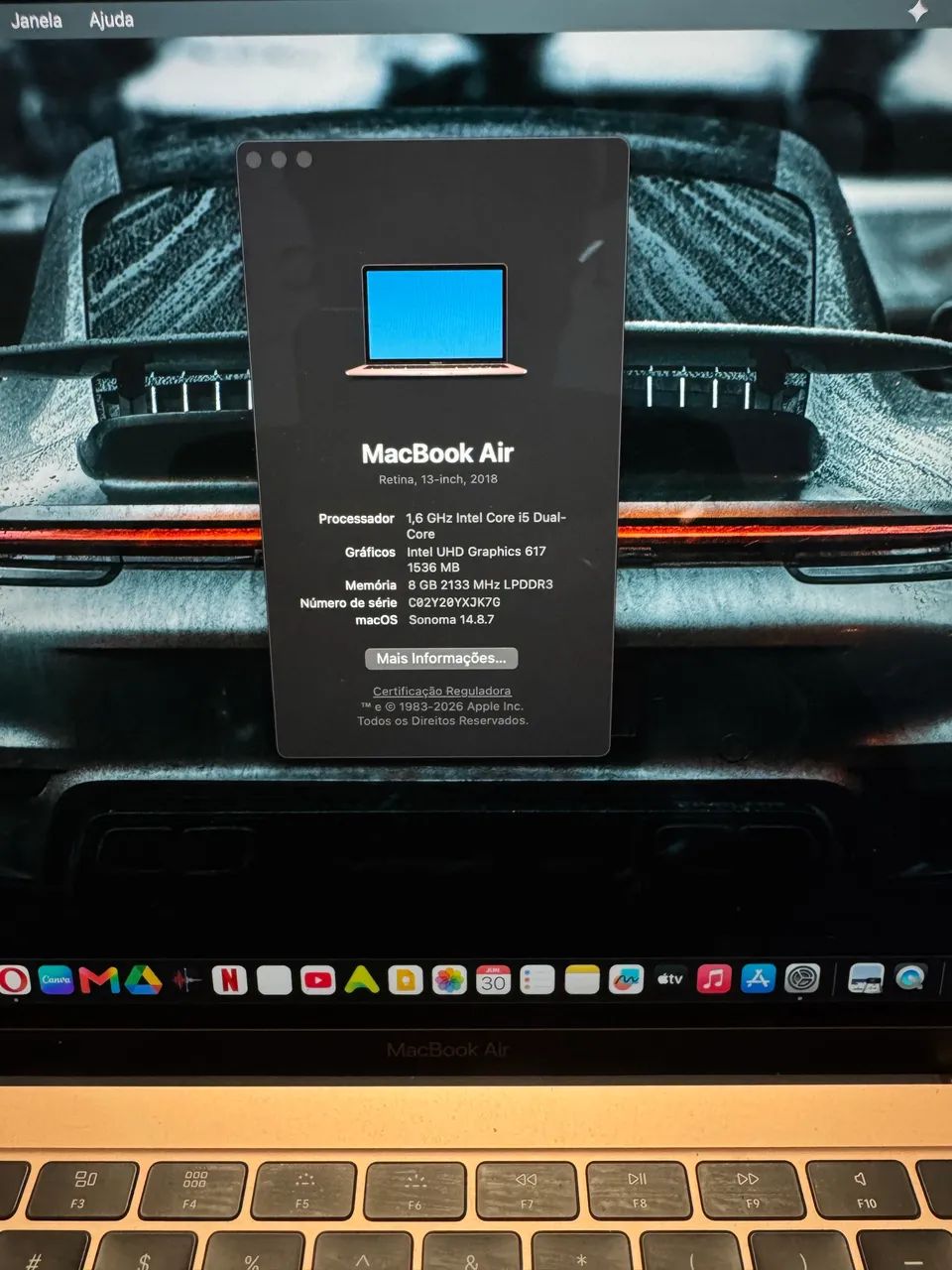 Lindo MacBook Air 2018 - 256GB - Foto 2