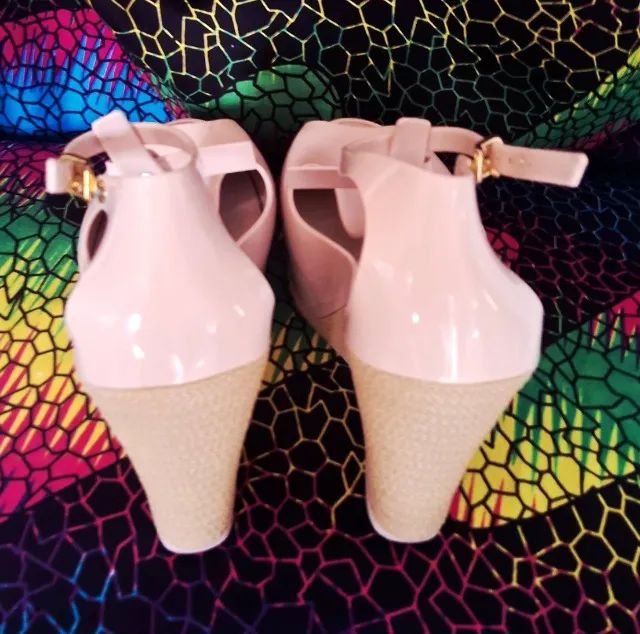 Plataforma Melissa linda nude $80,00 - Foto 5