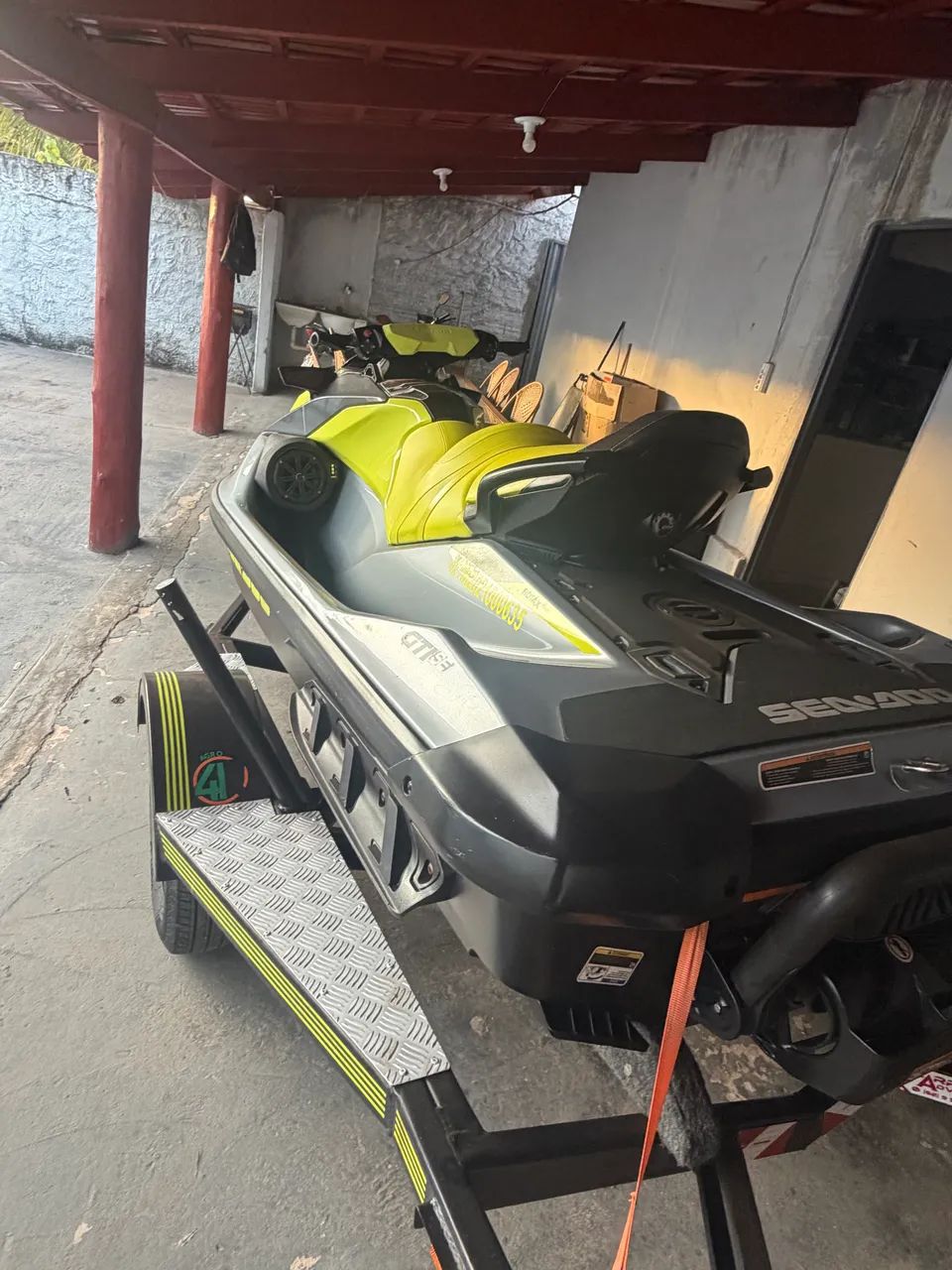 Vendo jet sky gti se com som com carreta nova - Foto 2