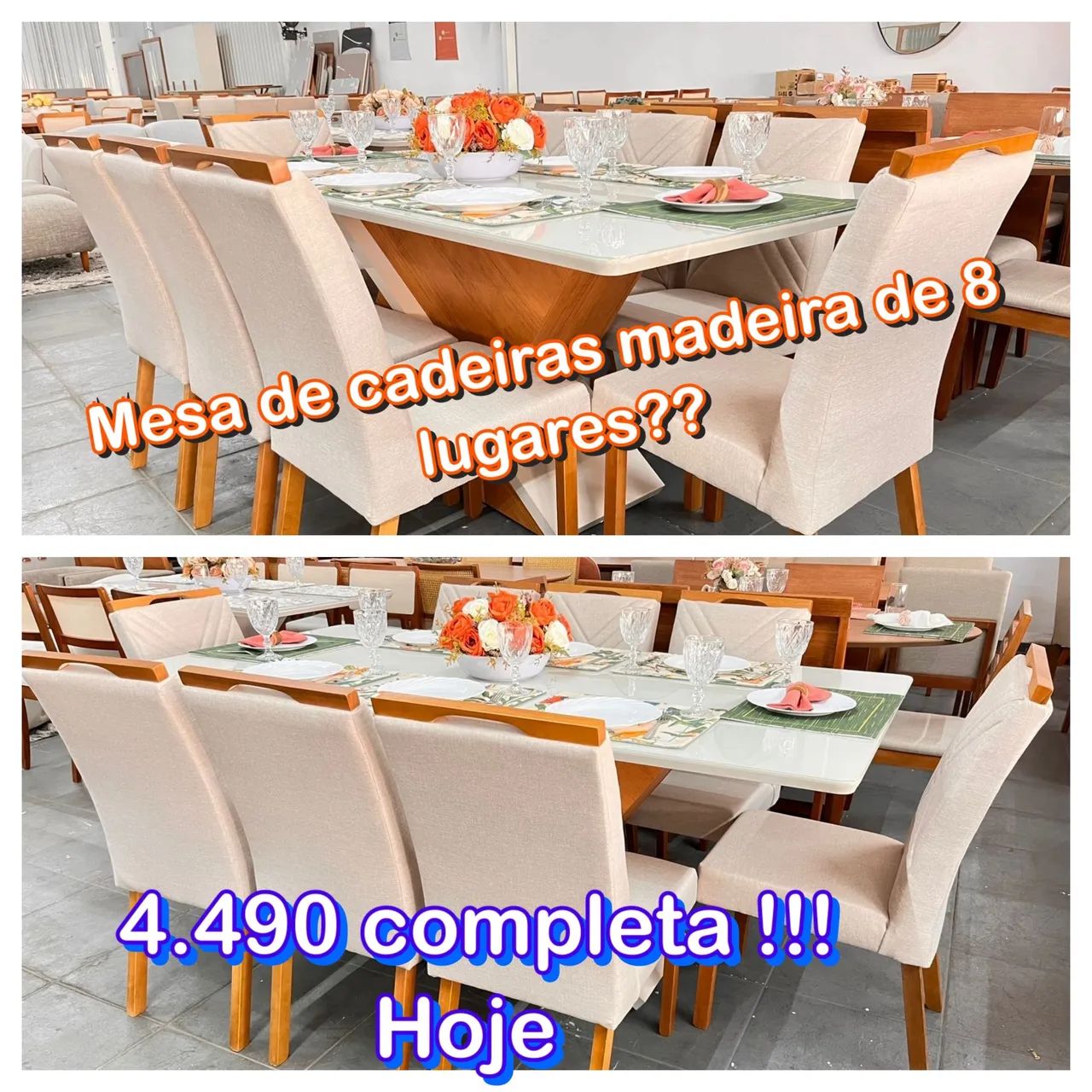 Mesa de madeira  - Foto 2
