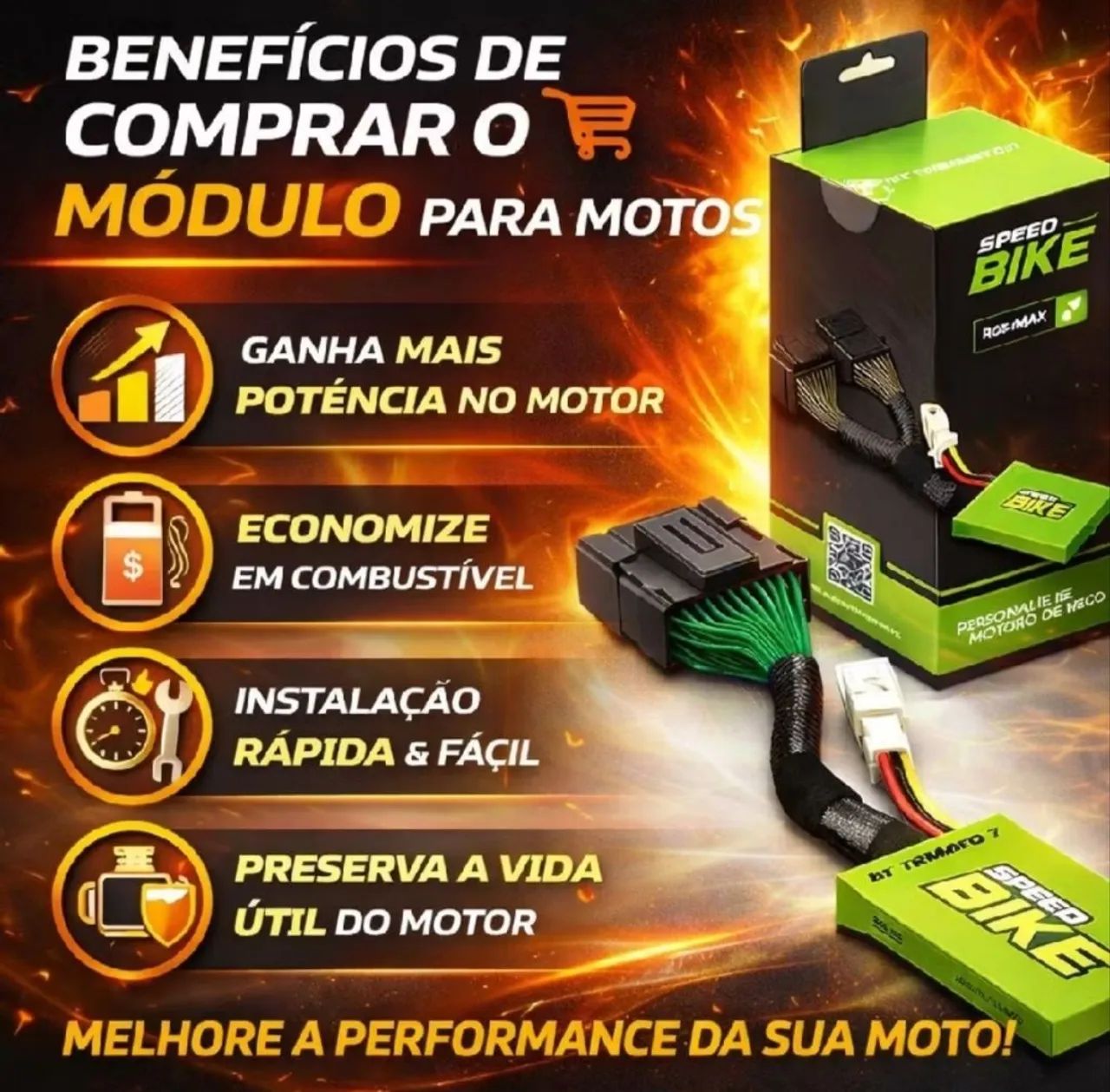 Modulo Programável Speed Bike Moto Yamaha - Foto 3