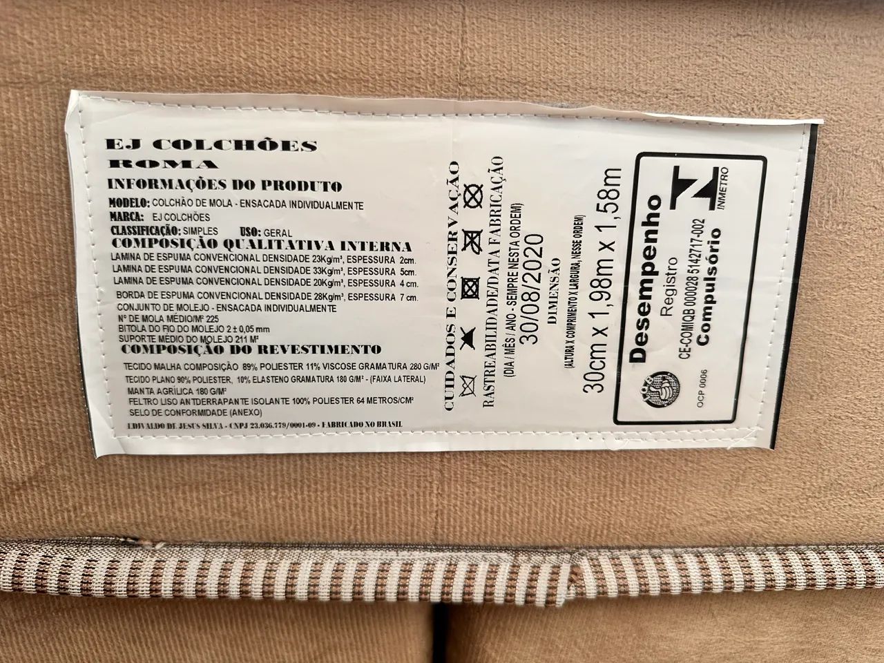 Cama queen size em ótimo estado de conservação  - Foto 4