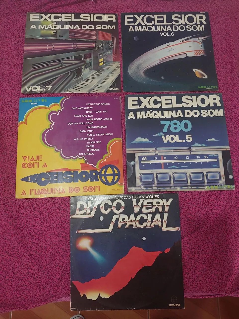 Disco de vinil R$35,00 cada