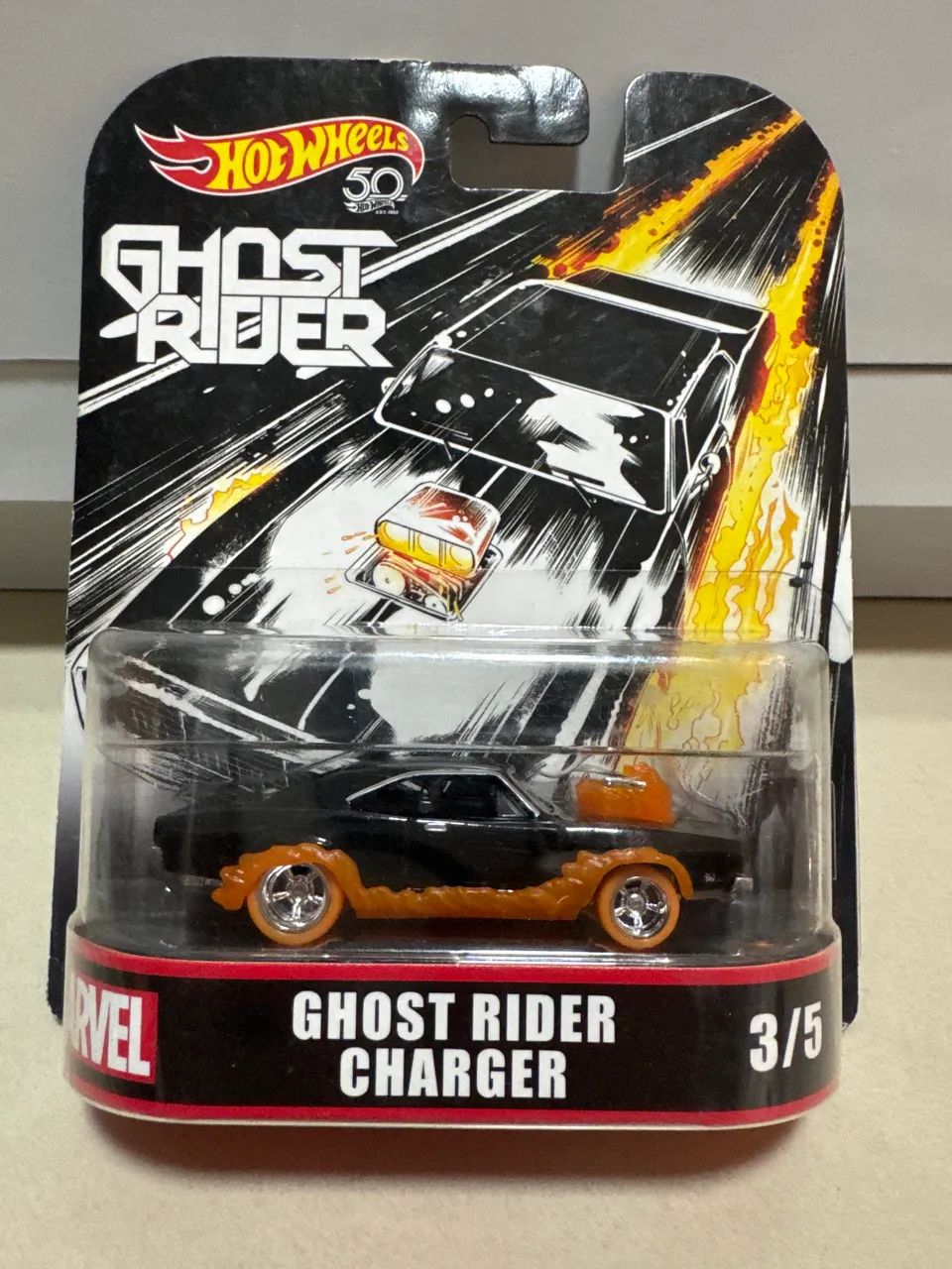 Hot wheels Ghost Rider Charger Marvel