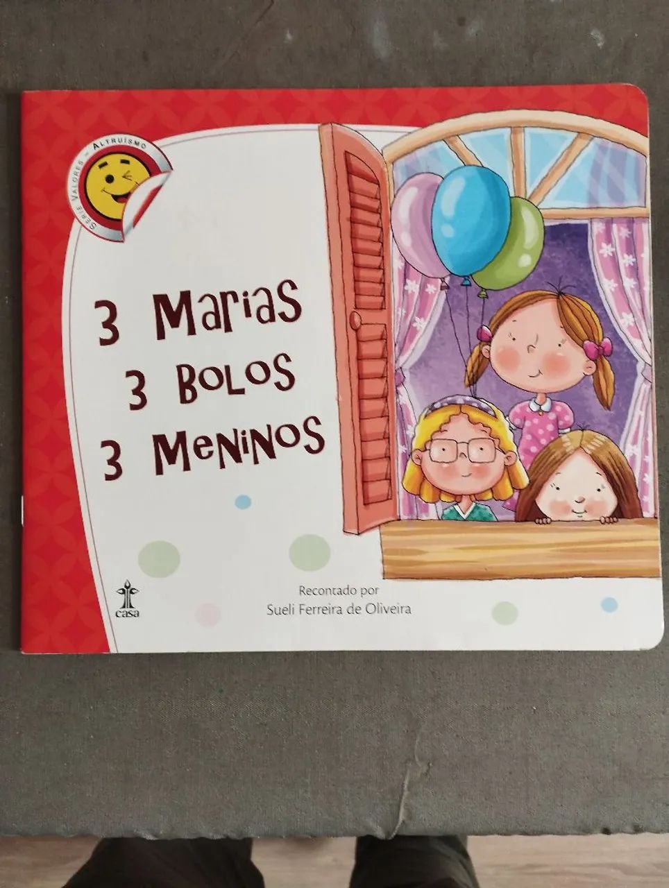 Livro 3 Marias 3 bolos 3 meninos 
