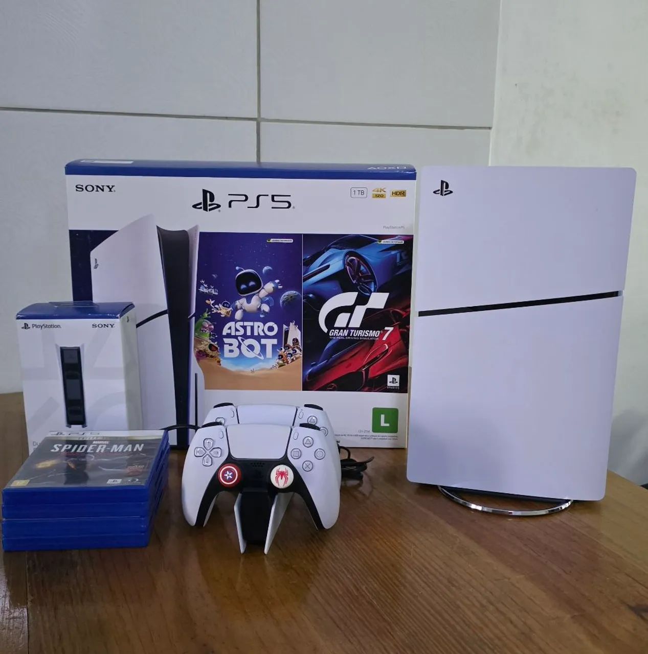 PS5 SLIM SEMI NOVO  - Foto 3