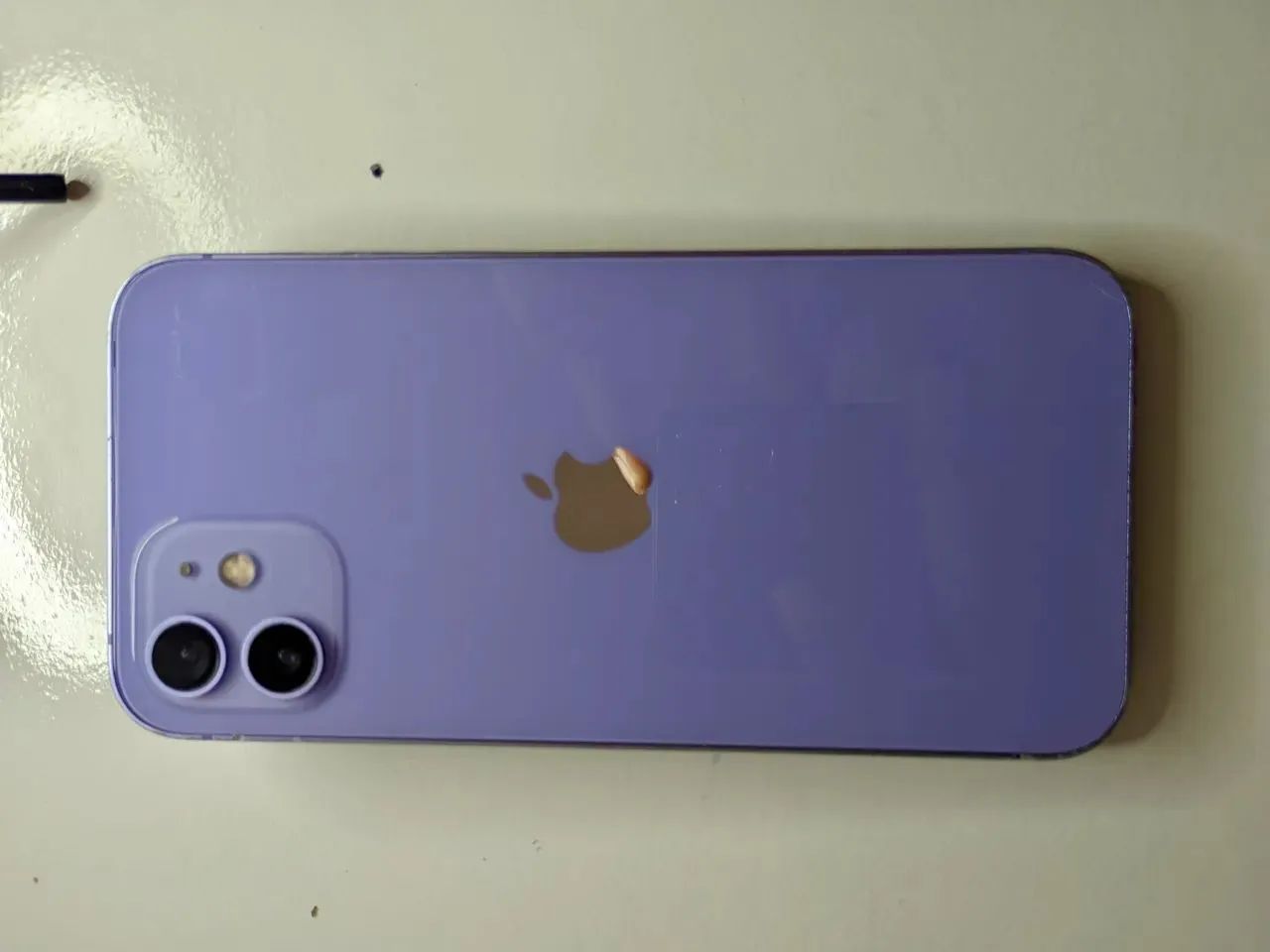 iPhone 12 roxo 128g excelente estado - Foto 3