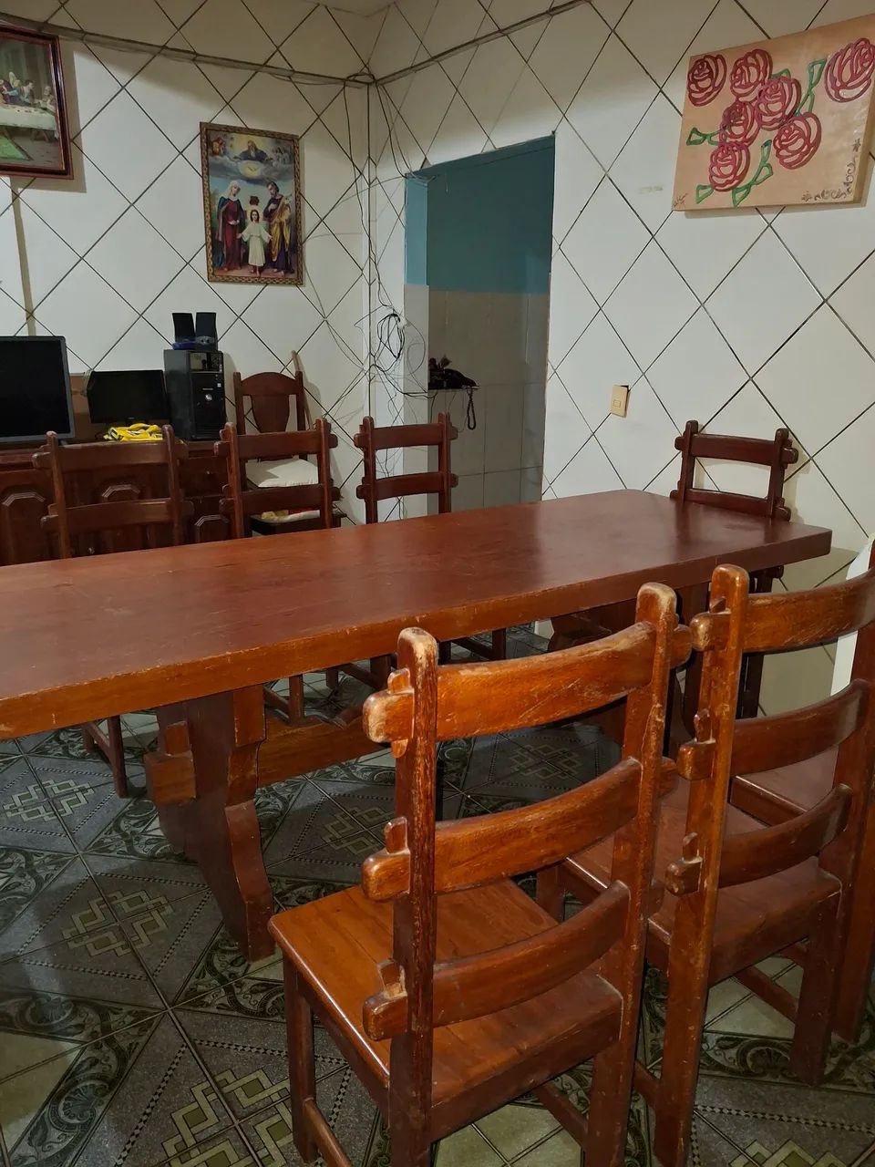 Mesa com de angeli  pedra - Foto 2