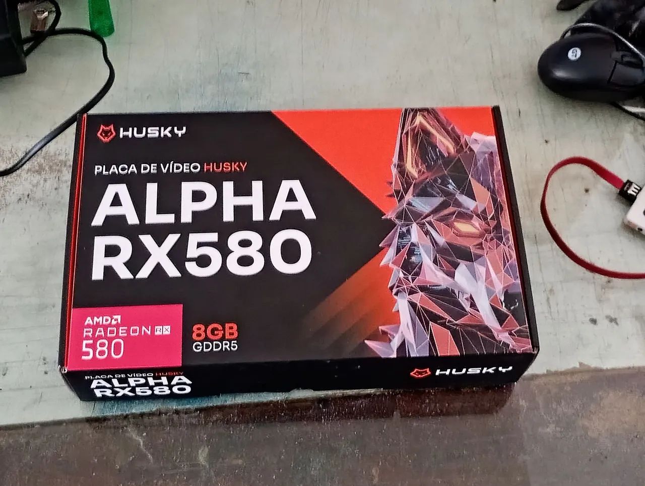 Placa de Vídeo RX 580 8GB Alpha