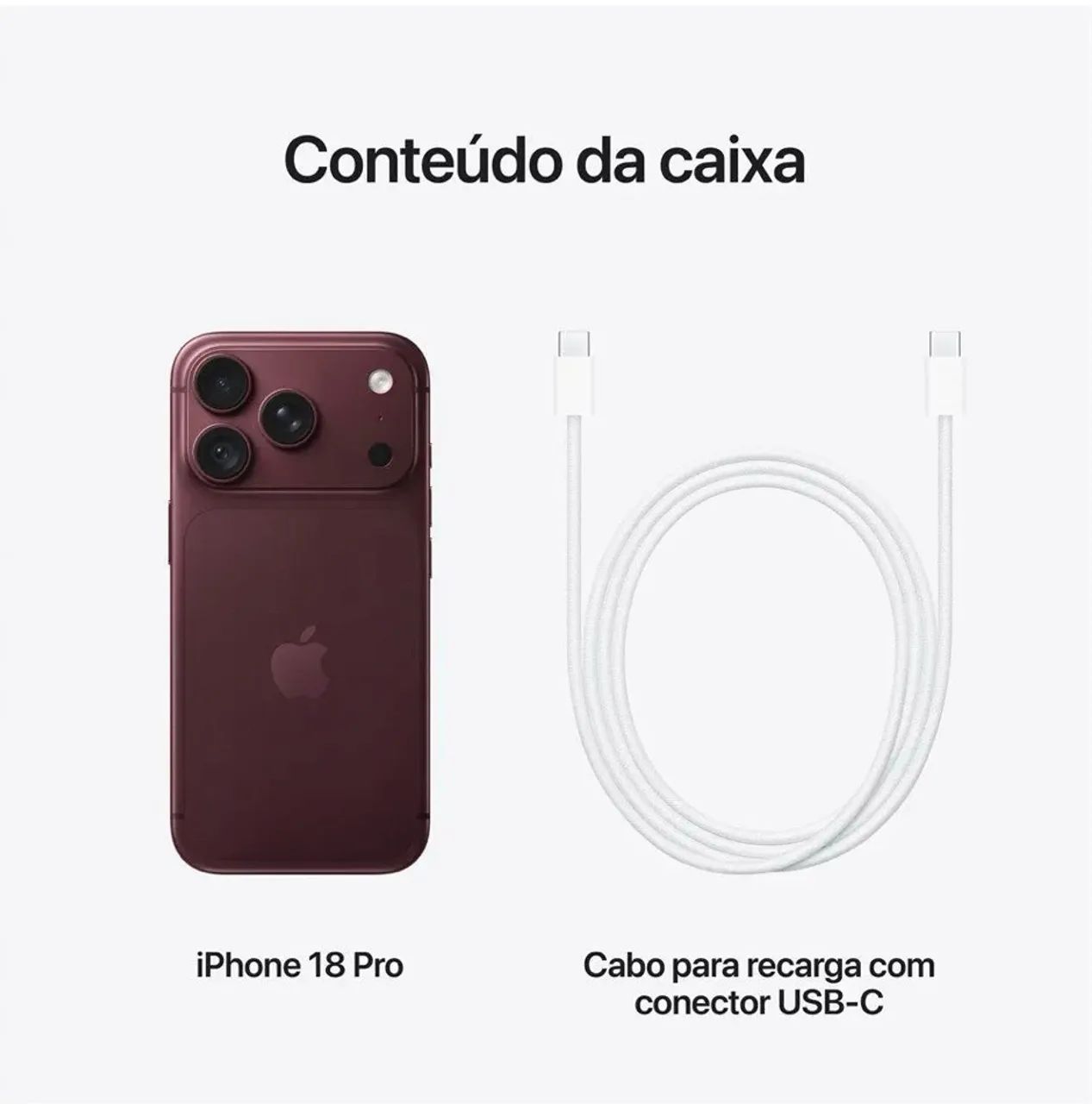 IPHONE 18 Pro, 512GB- Bordô - Foto 2