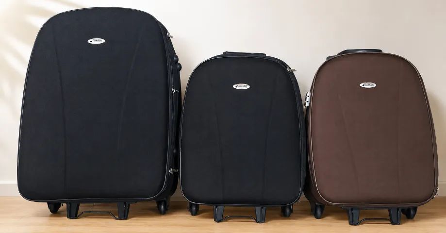 OPORTUNIDADE! CONJUNTO COM 3 MALAS DE VIAGEM - R$ 299,00