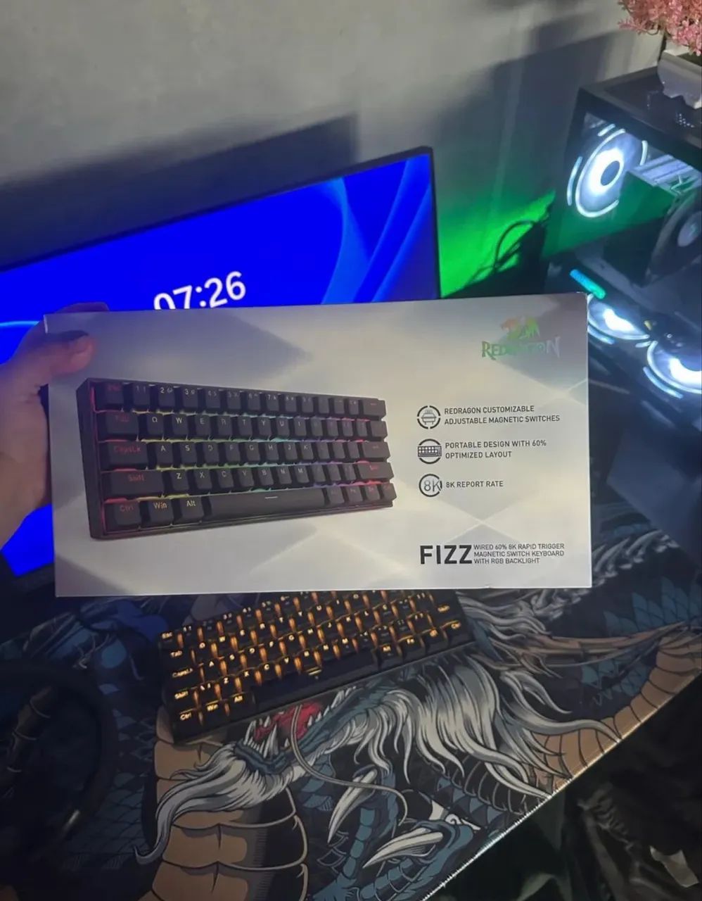 Teclado Reddragon Fizz - Foto 4