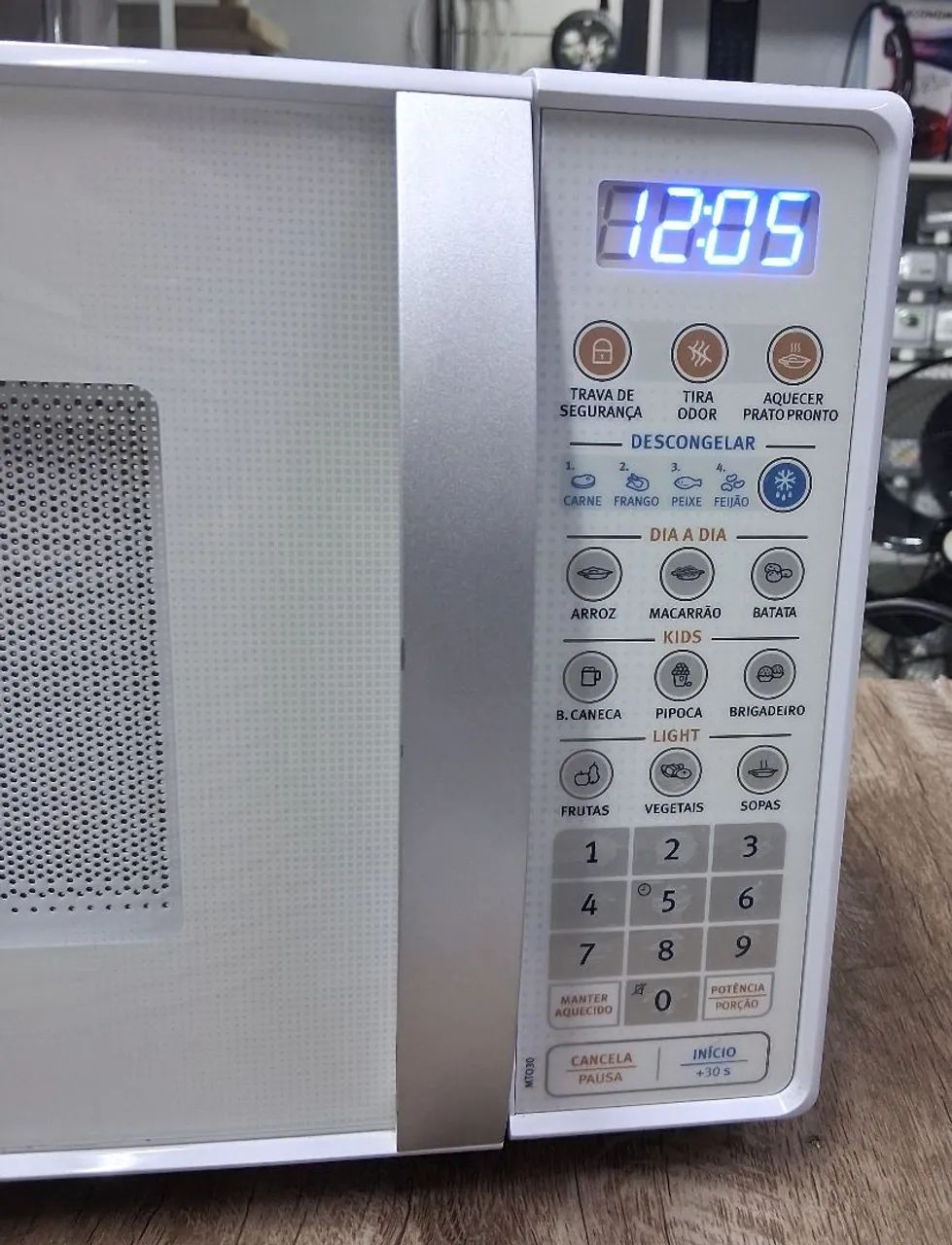 MICRO-ONDAS ELECTROLUX USADO 20LTS 127V $349 COM GARANTIA  - Foto 2