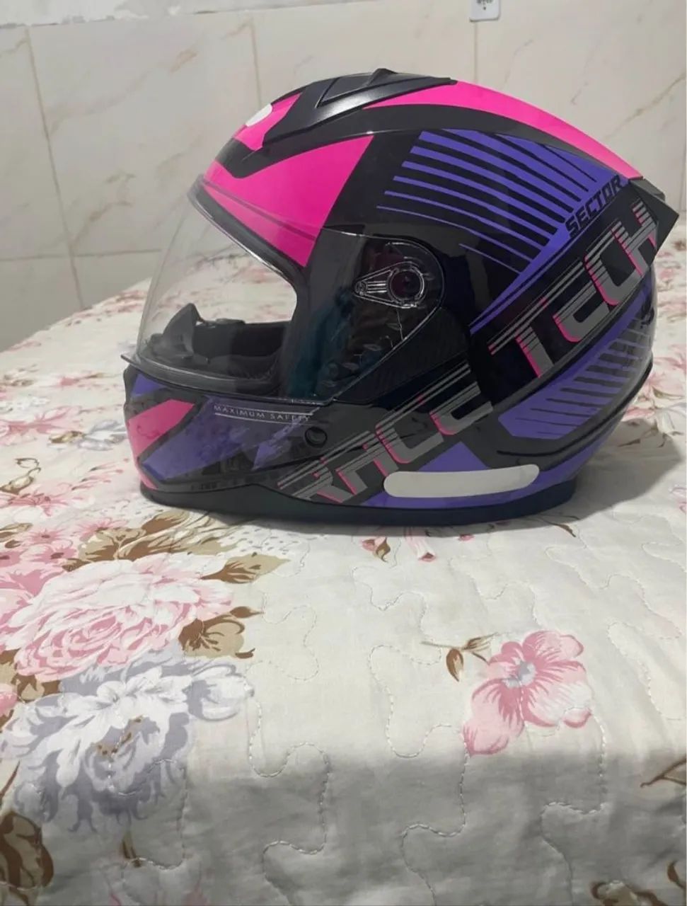 Capacete Race Tech - Foto 3