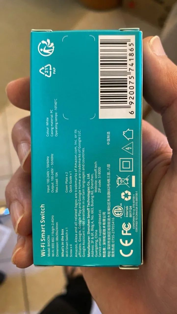 Sonoff Basicr4 Interruptor Inteligente Wi-Fi - Foto 2