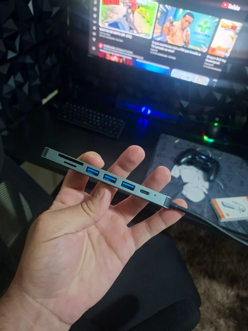 Vendo rub usb com entrada hdmi  - Foto 3