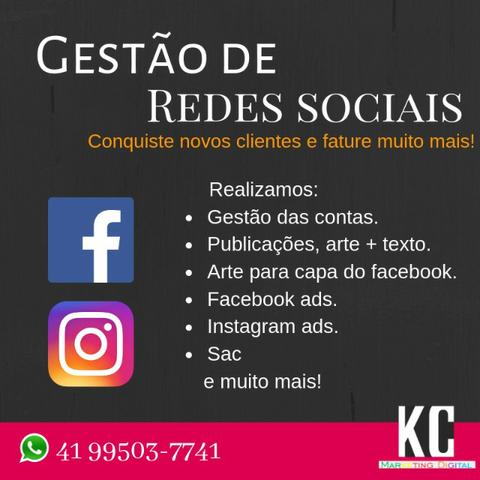 Gestão de Redes Sociais - marketing digital