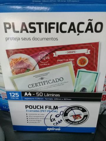 Encadernação - plastificação - carimbos - foto 3x4- placas de aço para homenagem - Foto 4