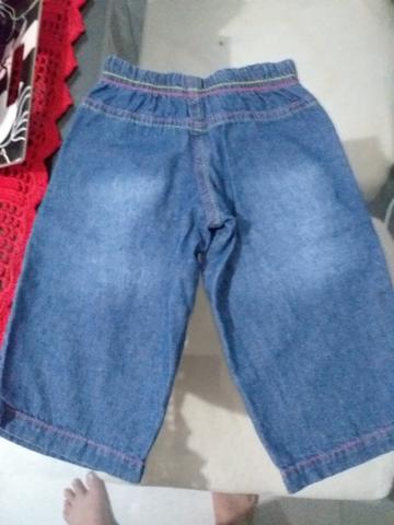 Vendo calça jeans infantil menina - Foto 2