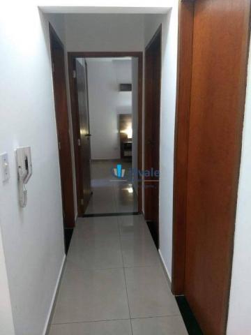 3 dormitórios sendo uma suíte e sacada na sala - jardim das indústrias - jacareí - Foto 7