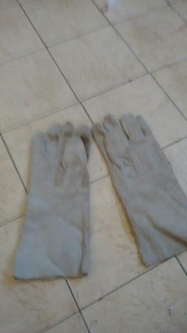 Luvas para Soldador, serralheiro couro flexível - Foto 2