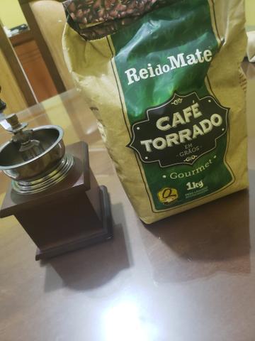 Moedor de café + café gourmet torrado em grãos - Foto 3