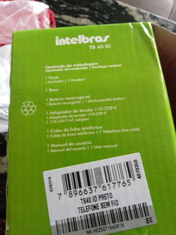 Telefone sem fio novo - Foto 4