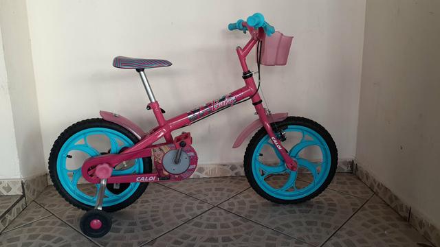 Bicicleta Infantil Caloi Barbie Aro 17 - Foto 5