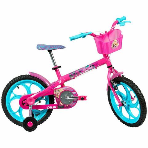 Bicicleta Infantil Caloi Barbie Aro 17