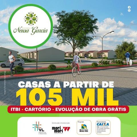 Casa no Luiz Gonzaga - 5 mil de sinal - 2 qts mensais de 399 reias de financiamento - Foto 5