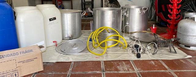 Kit completo cerveja artesanal 60 litros - Foto 6