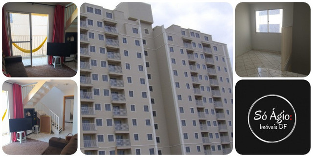 Cobertura Duplex no Residencial Ciro Faraj - Ceilândia Sul ao Lado da Estação do Metrô