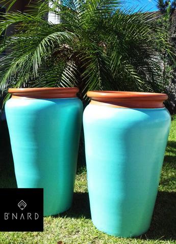 Lindos vasos esmaltados para decoração de áreas internas e jardim - Foto 4