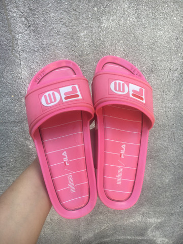 beach slide fila melissa