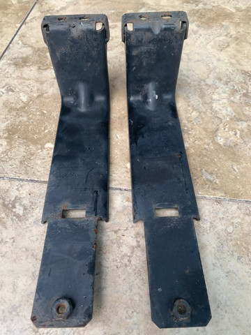 Par suporte intercooler fiat ducato original - Foto 2