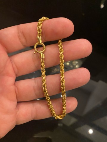 Pulseira em Ouro 18k 750 6,2 Gramas  - Foto 5