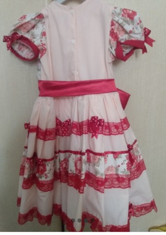 Vestido infantil festa junina