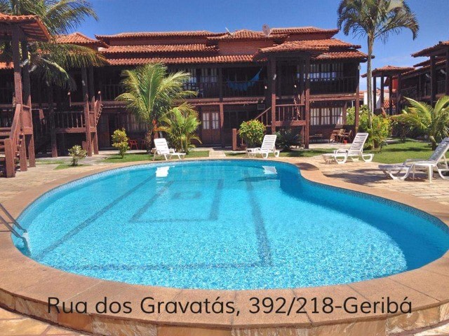 Apart Hotel em Geribá com 2 quartos
