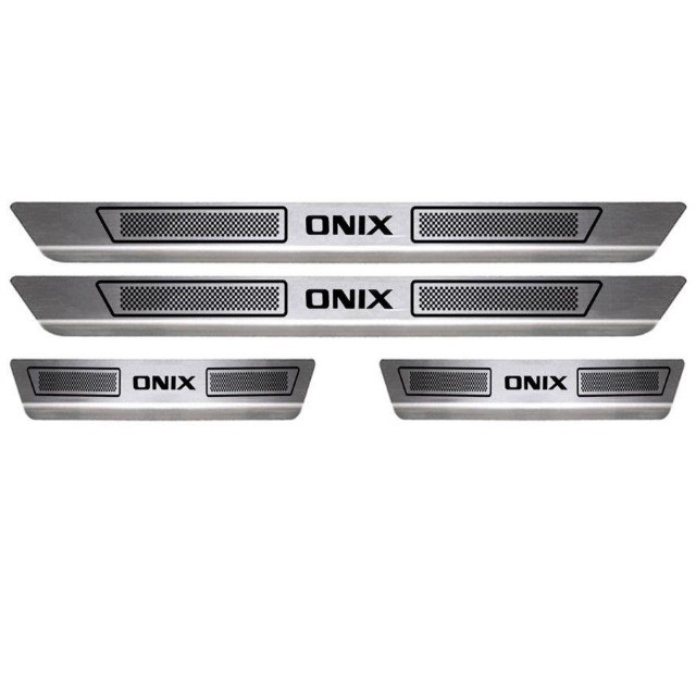 Soleira Aço Inox Sofisticar P/ Todos os Onix em promoção !! - Foto 2