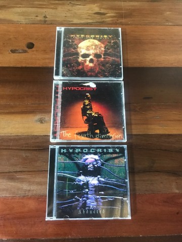 Hypocrisy - Lote c/ 3 CDS