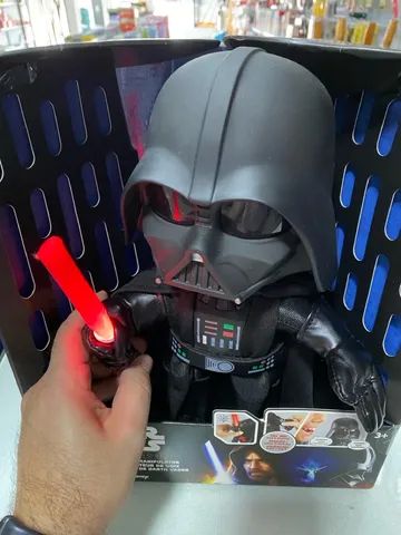 Boneco de pelúcia Star Wars Darth Vader com Sons - Foto 3