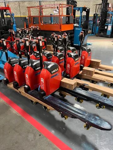 Empilhadeira Transpaleteira Paleteira Elétrica - Foto 4