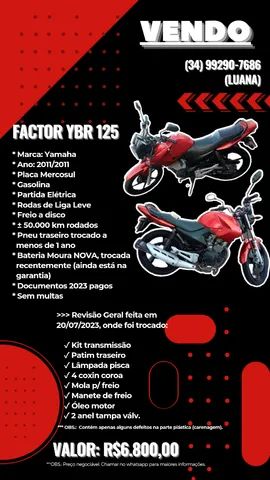 Factor YBR 125