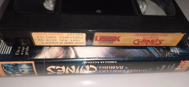 Vhs O Mistério do Bairro Chinês - Foto 4