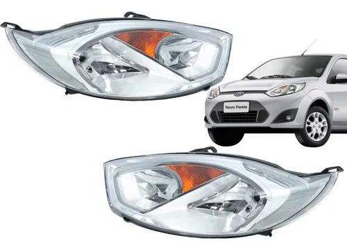 Par Farol Ford Fiesta Rocam 2010 2011 2012 2013 2014 Novo