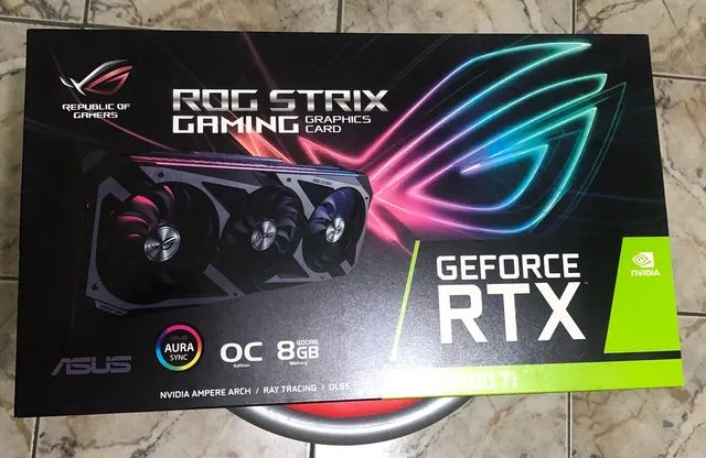 Placa de vídeo RTX 3060TI (leia o anúncio)