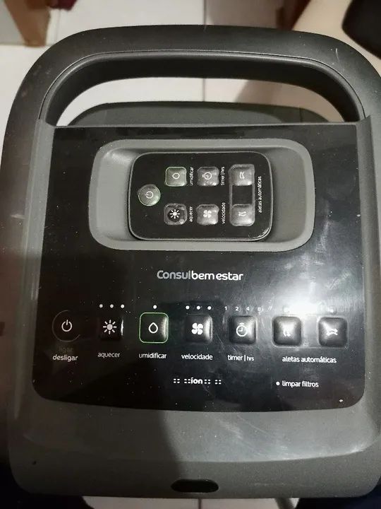 CLIMATIZADOR CONSUL QUENTE E FRIO 2000W COM DEFEITO - Foto 3