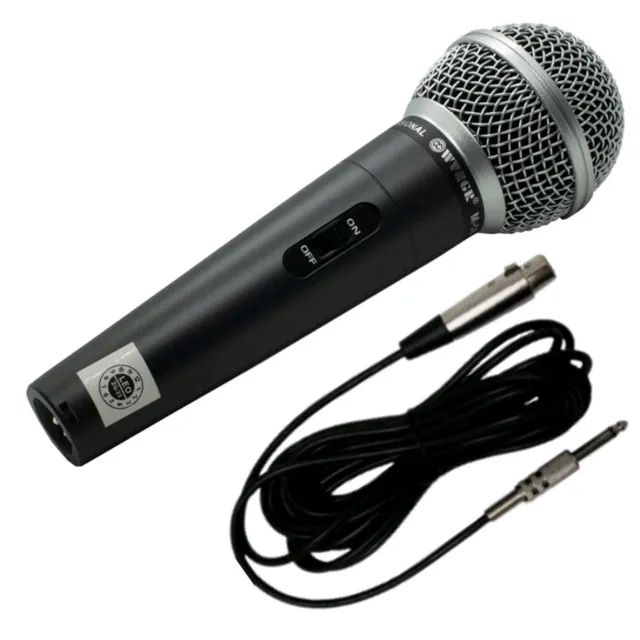 Microfone M-58 Com Cabo Profissional Wvngr - Foto 2