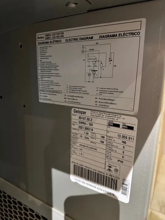 Buffet Refrigerado Gelopar 220v  GMRA-150 - Foto 2