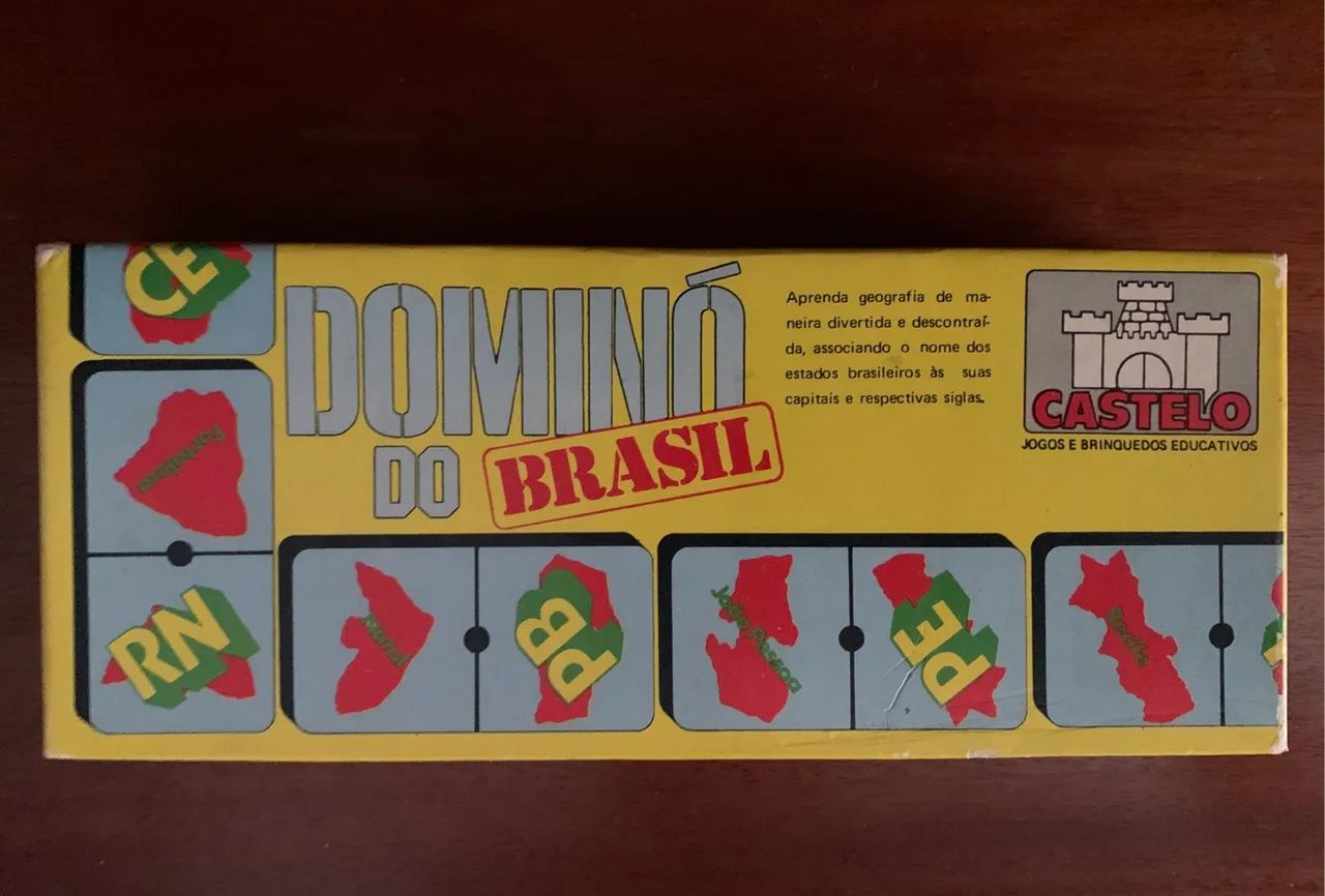 Jogo / Brinquedo: Dominó - Mapa do Brasil - Foto 3